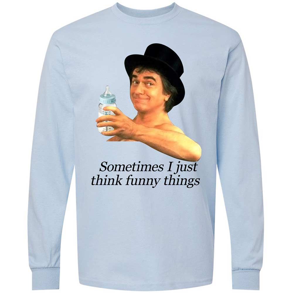 Sometimes I just think funny things - Light Blue - 4