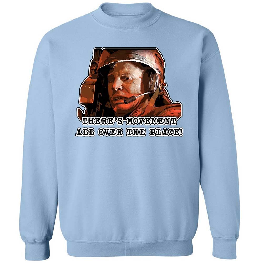 Classic Unisex Sweatshirt - F4K61UWE - Light Blue - 4