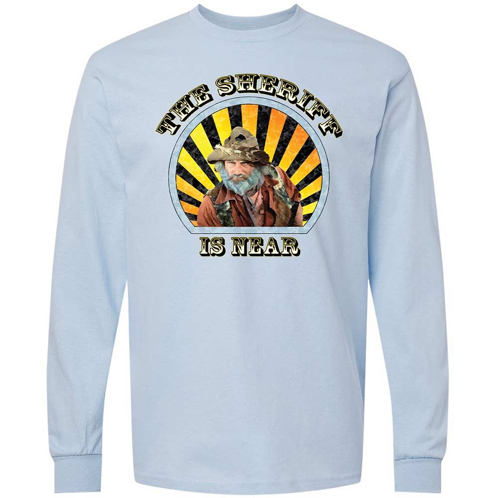 The Sheriff Is Near - Light Blue - 4
