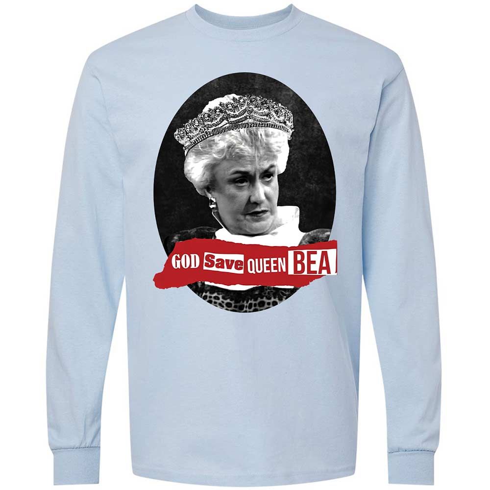 God Save Queen Bea - Light Blue - 4