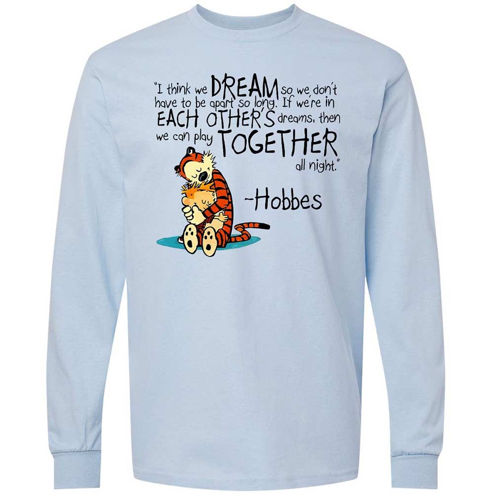 Calvin Hobbes Dreams - Light Blue - 4