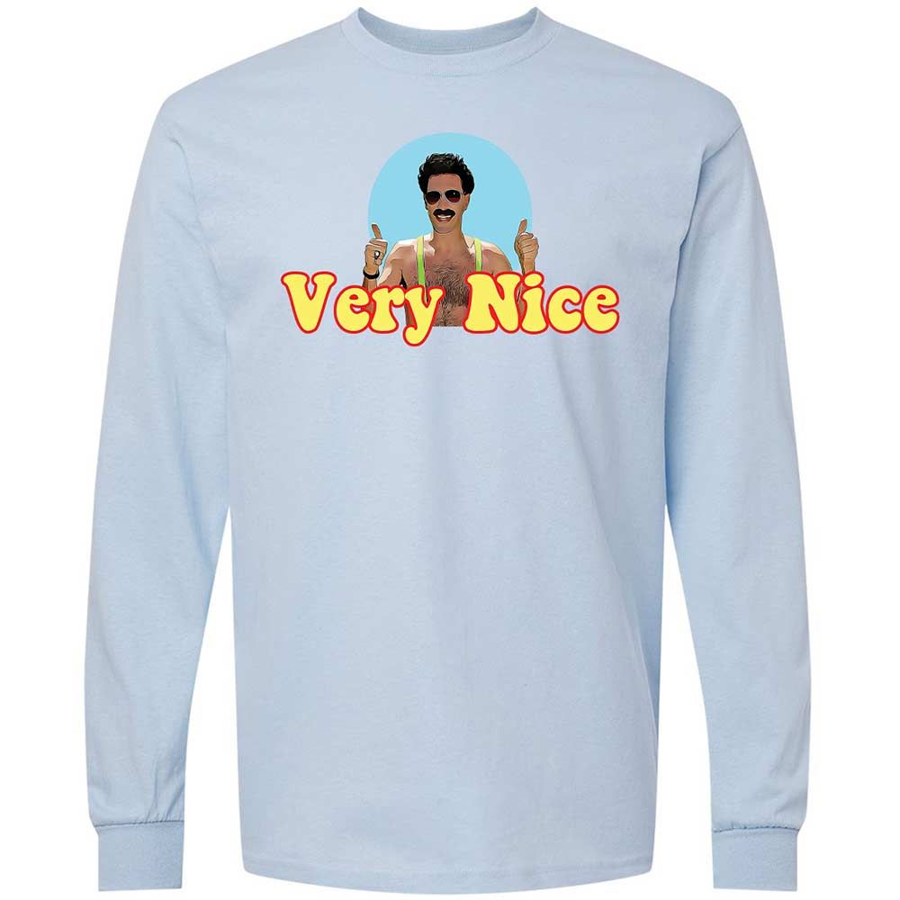 Long Sleeve T-Shirt - DF9FFCW2 - Light Blue - 4
