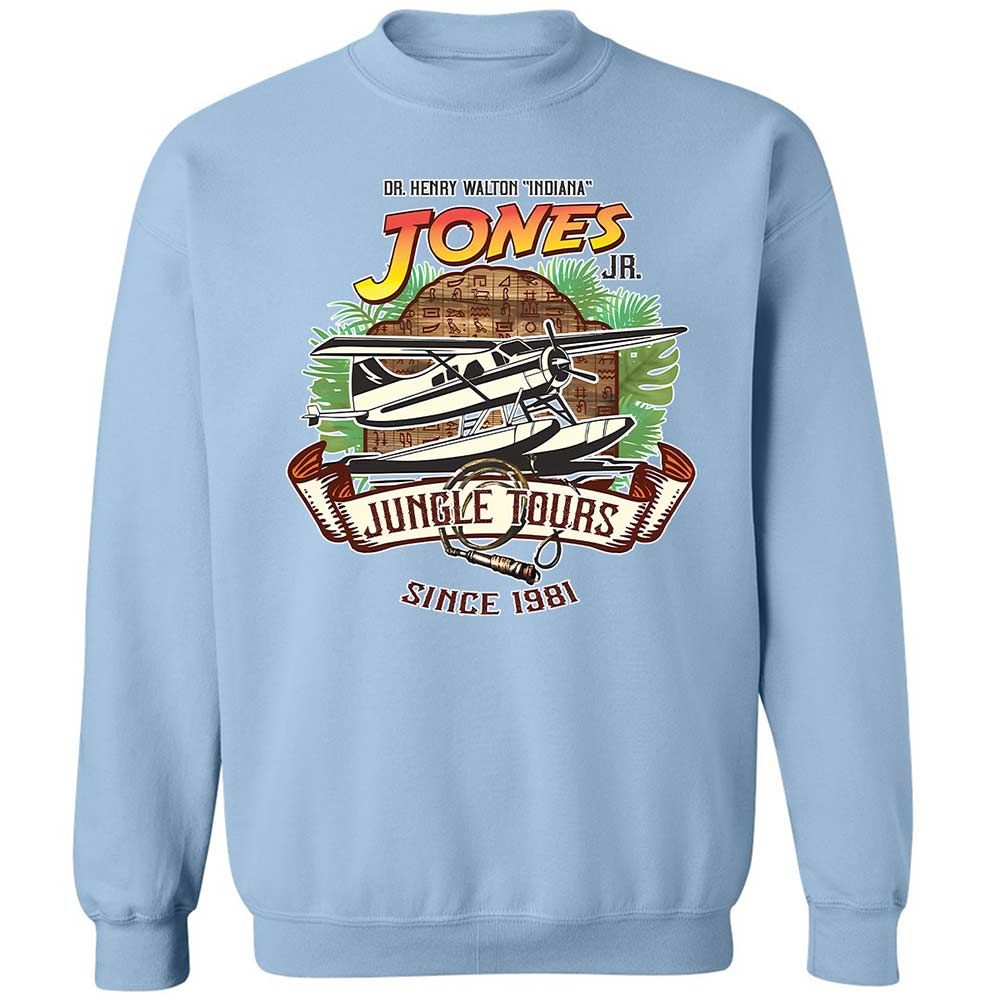 Classic Unisex Sweatshirt - Y1J8JXUV - Light Blue - 4