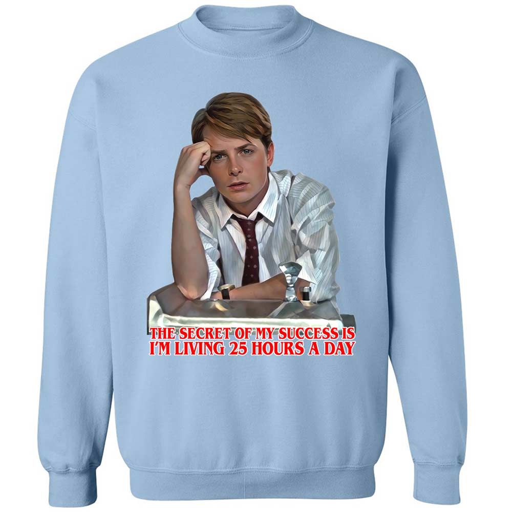 Classic Unisex Sweatshirt - Y23CCCFT - Light Blue - 4
