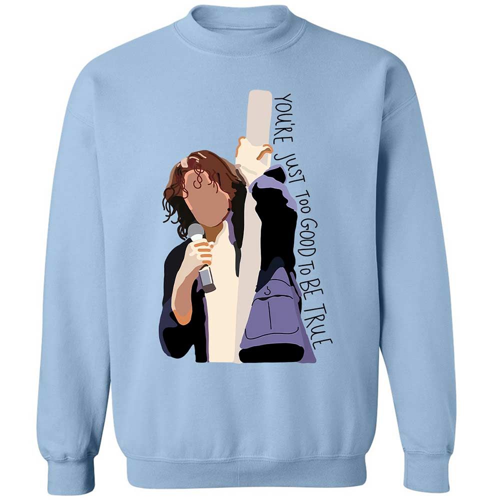 Classic Unisex Sweatshirt - XDGVB66K - Light Blue - 4