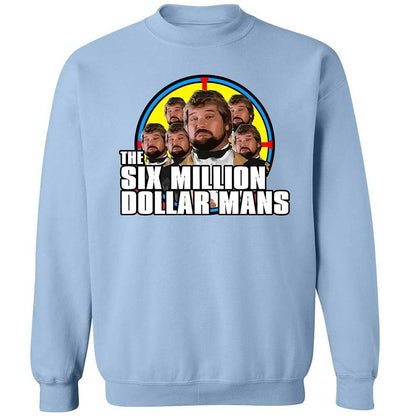 Classic Unisex Sweatshirt - White - Light Blue - 4