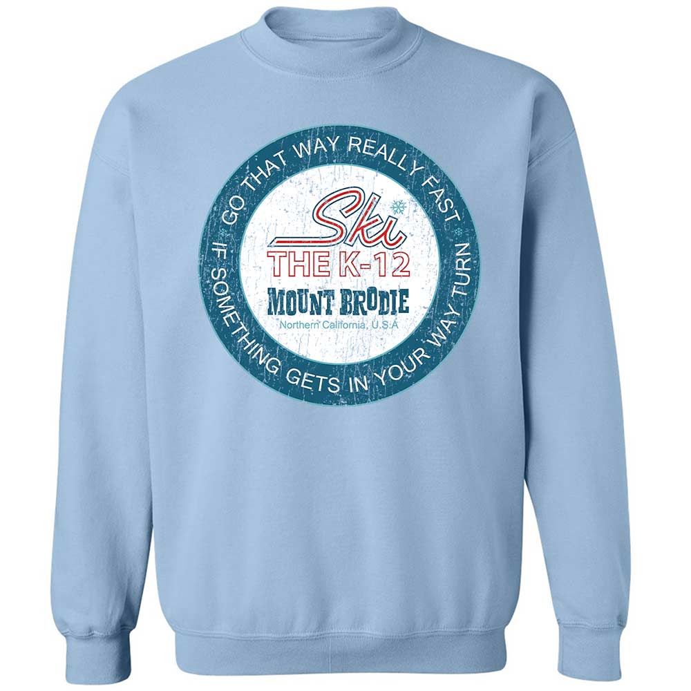 Classic Unisex Sweatshirt - S4T76ZDS - Light Blue - 4