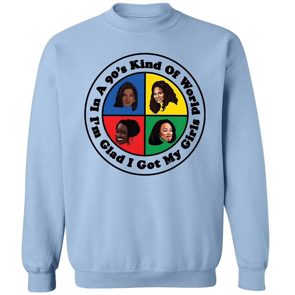 Classic Unisex Sweatshirt - X7JFNVJF - Light Blue - 4