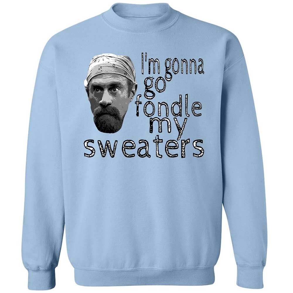 Fondle my sweaters - Light Blue - 4