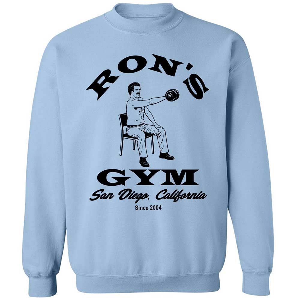 Classic Unisex Sweatshirt - KUE95SHA - Light Blue - 4