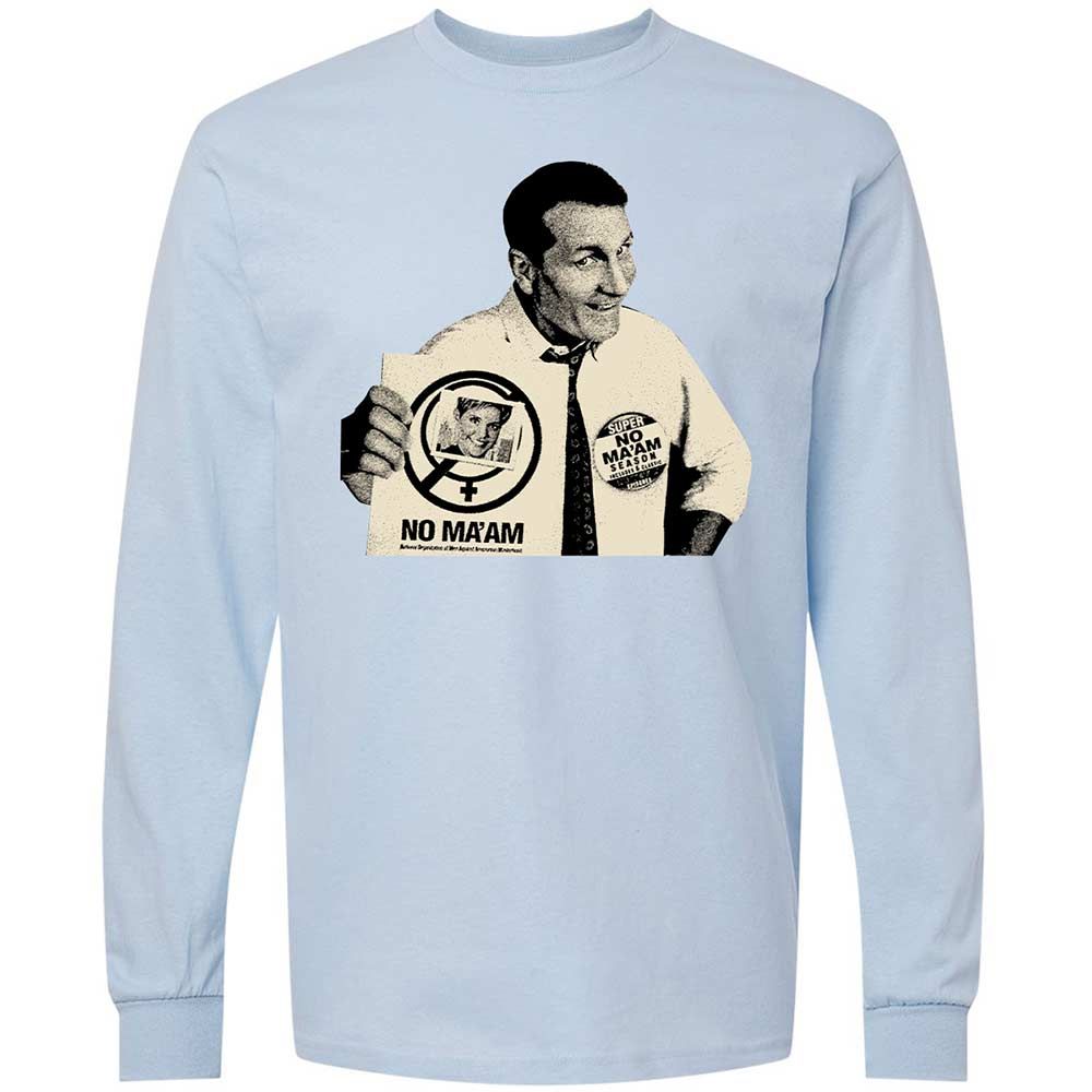 Long Sleeve T-Shirt - 7HMZUE7C - Light Blue - 4