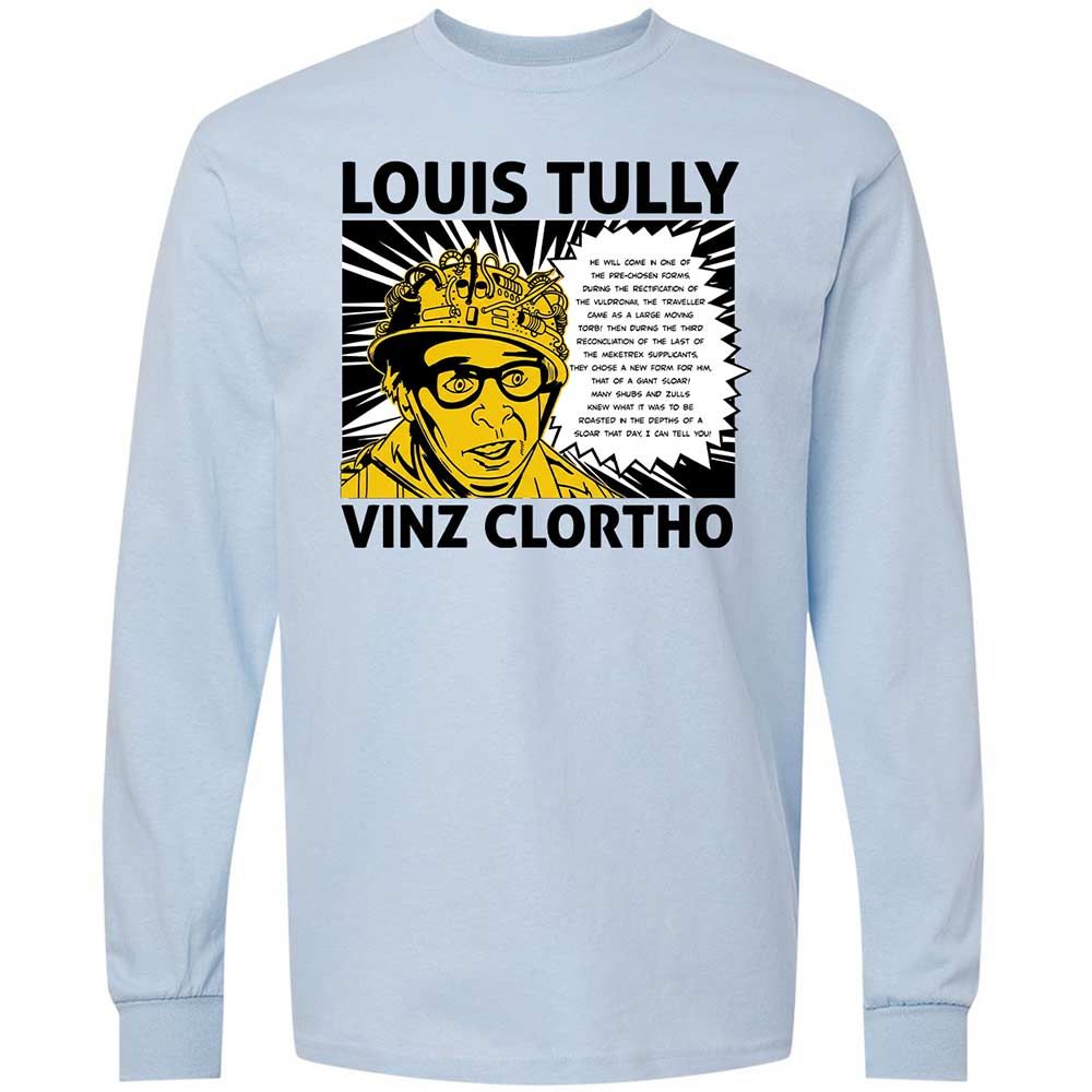 Long Sleeve T-Shirt - VQBVL2X6 - Light Blue - 4