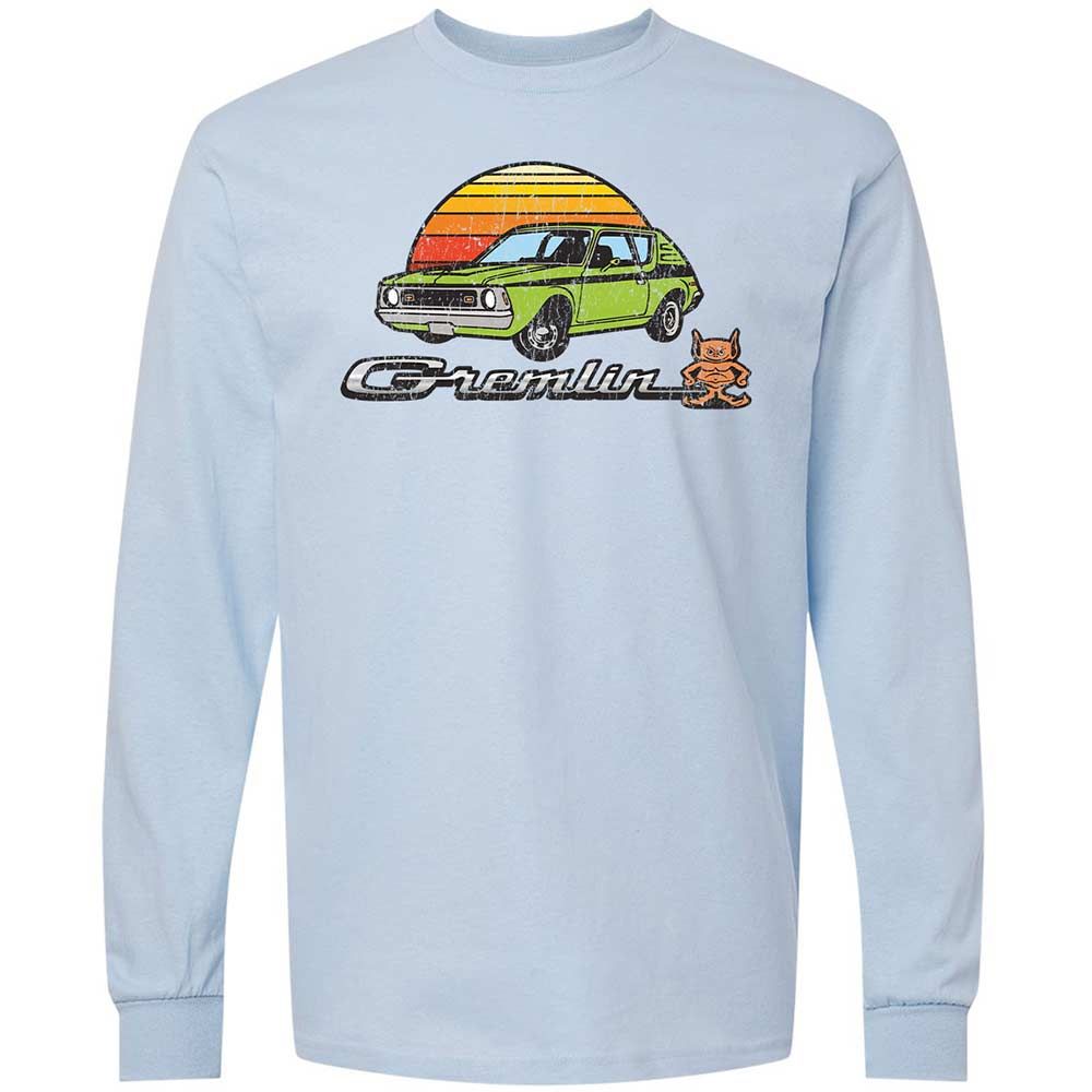 Long Sleeve T-Shirt - Q1XDH74G - Light Blue - 4