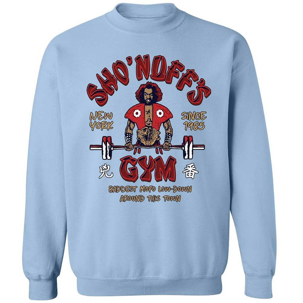 Sho'nuff's Gym - Light Blue - 4