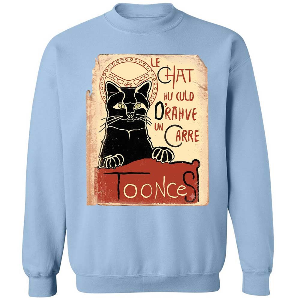 Toonces - Le Chat Noir - Light Blue - 4