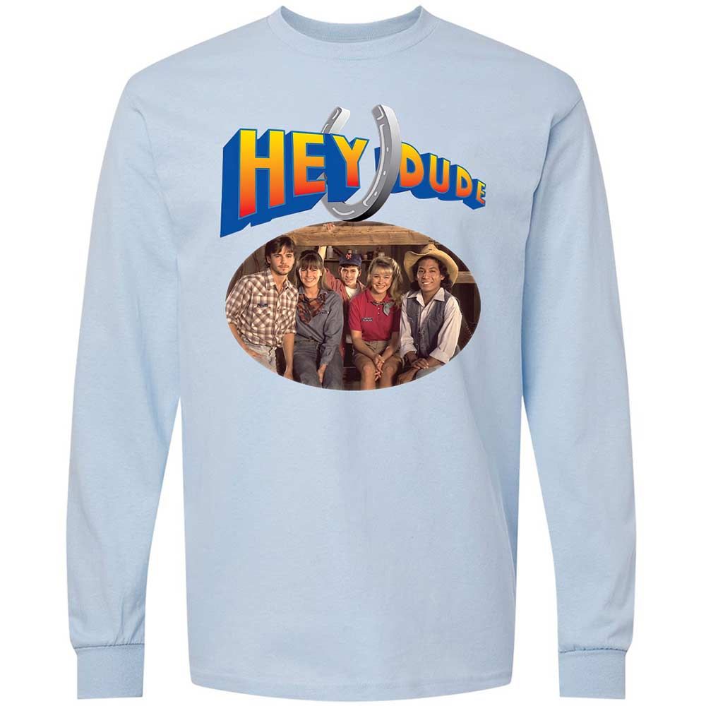 Long Sleeve T-Shirt - 3QW79EV1 - Light Blue - 4
