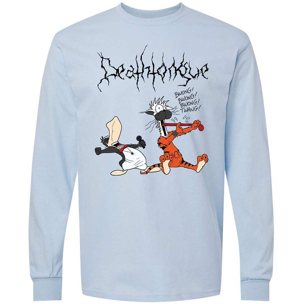 Long Sleeve T-Shirt - T8KKJ5UF - Light Blue - 4