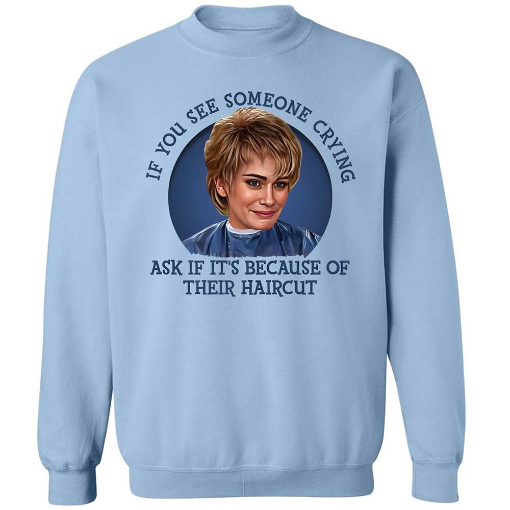 Classic Unisex Sweatshirt - 8HGZCJZN - Light Blue - 4