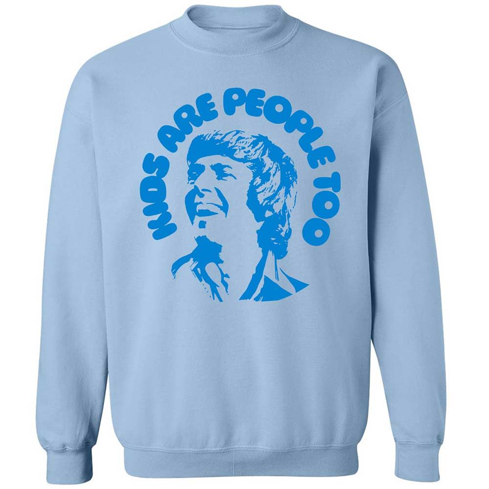 Classic Unisex Sweatshirt - JEVZBJZW - Light Blue - 4