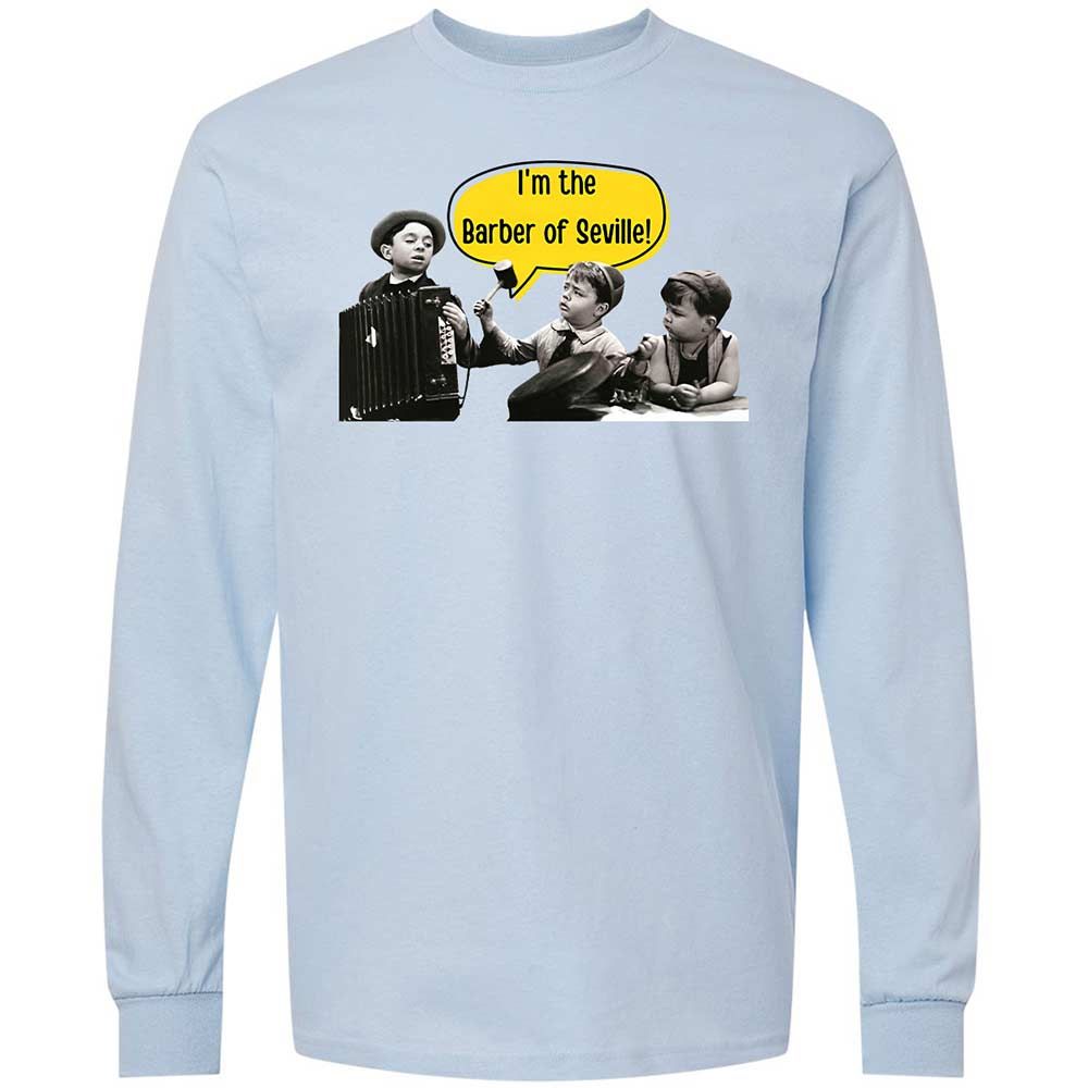 Long Sleeve T-Shirt - X8JH4AZ1 - Light Blue - 4