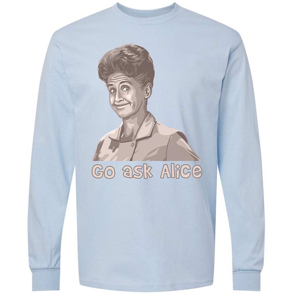 Long Sleeve T-Shirt - AZ11N9A8 - Light Blue - 4