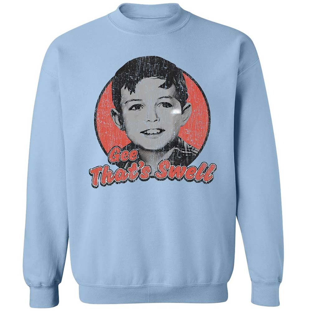 Classic Unisex Sweatshirt - 7E5KNL3D - Light Blue - 4