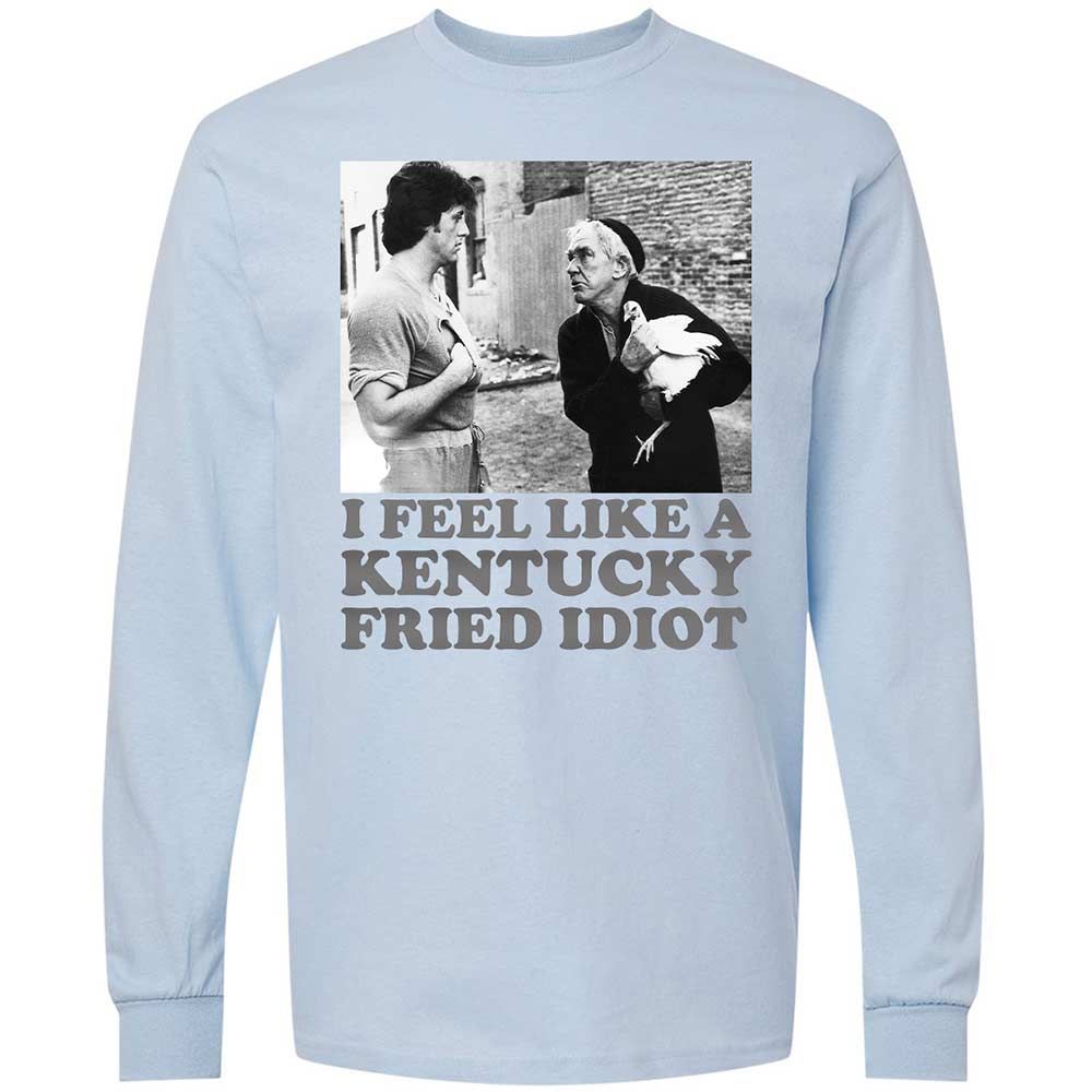 Long Sleeve T-Shirt - H2QAJCUC - Light Blue - 4