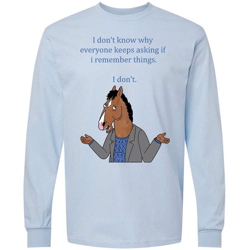 Long Sleeve T-Shirt - MCT7BL5B - Light Blue - 4