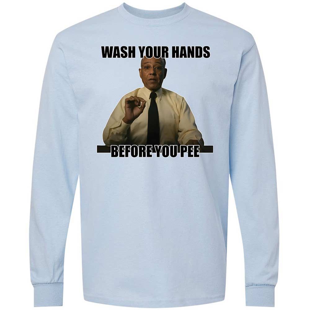 Long Sleeve T-Shirt - 1TYQW8LG - Light Blue - 4