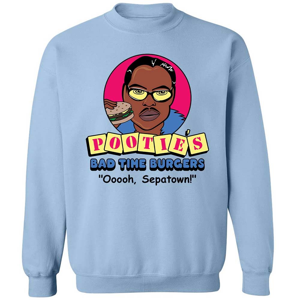 Pootie's Bad Time Burgers - Light Blue - 4