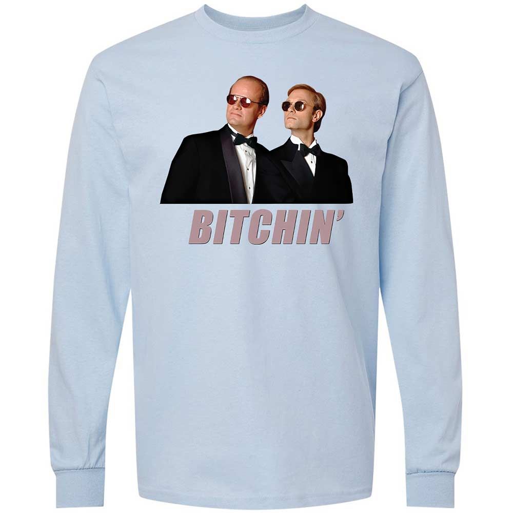 Long Sleeve T-Shirt - CZV5RZL4 - Light Blue - 4