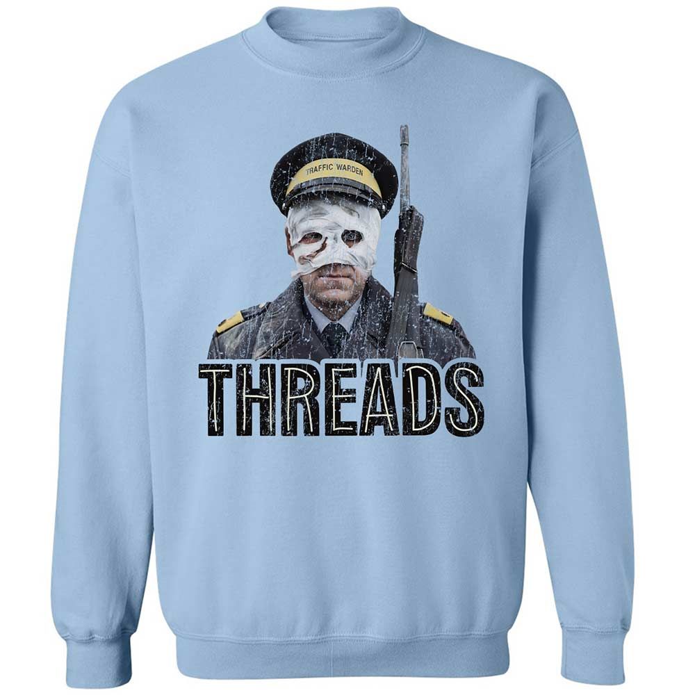 Classic Unisex Sweatshirt - TZXFDW7S - Light Blue - 4