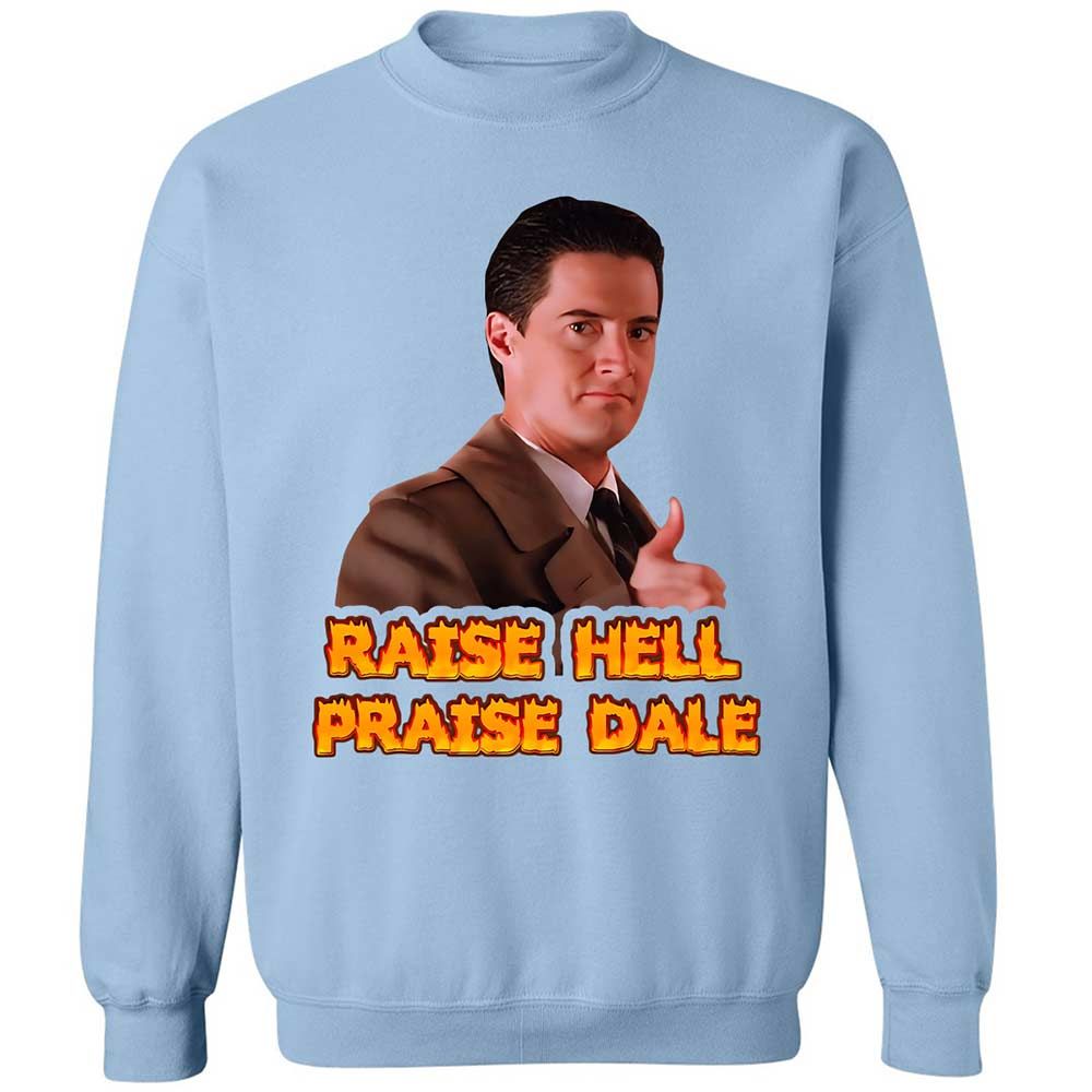 Classic Unisex Sweatshirt - N7B9FFT7 - Light Blue - 4