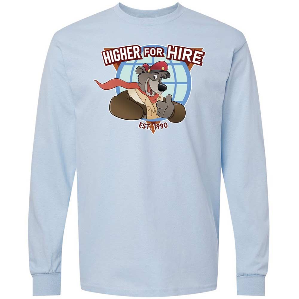 Higher for Hire - Light Blue - 4
