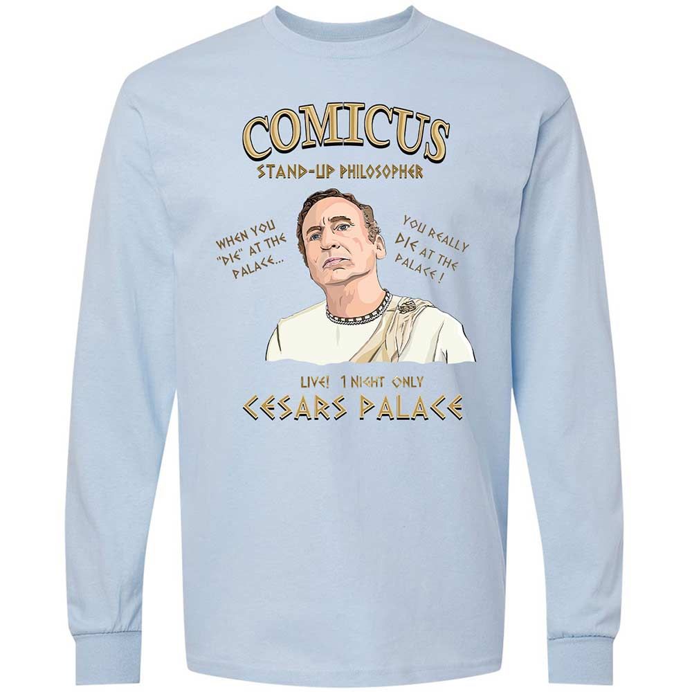 Comicus- Stand-up Philosopher - Light Blue - 4