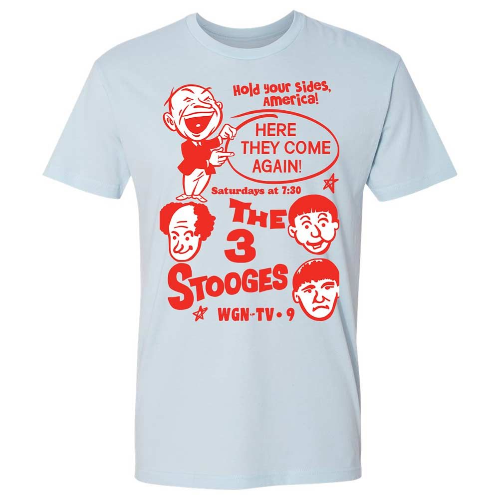 The 3 Stooges - Light Blue - 4