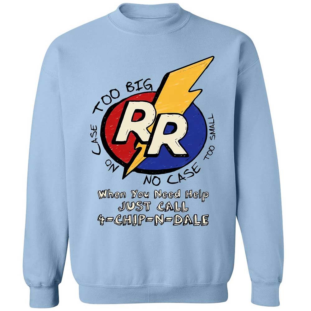 Classic Unisex Sweatshirt - S7JMY4NU - Light Blue - 4