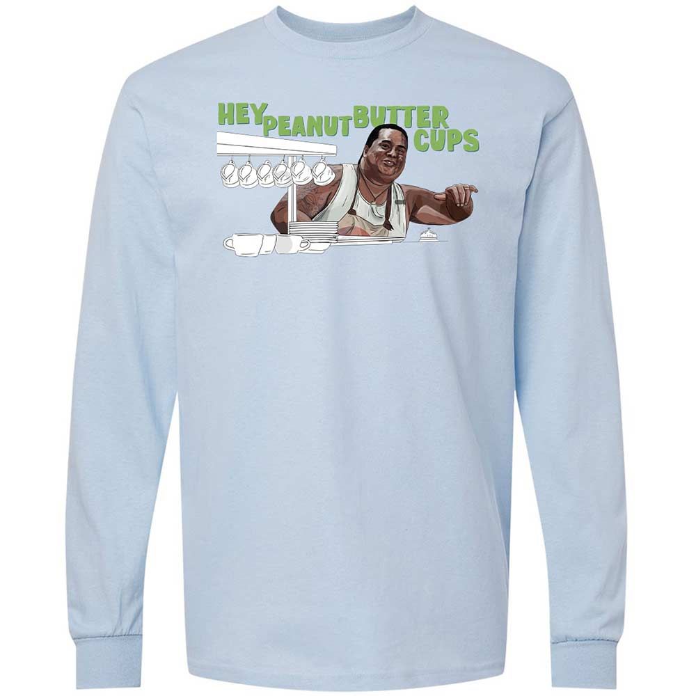 Long Sleeve T-Shirt - R7263HQS - Light Blue - 4