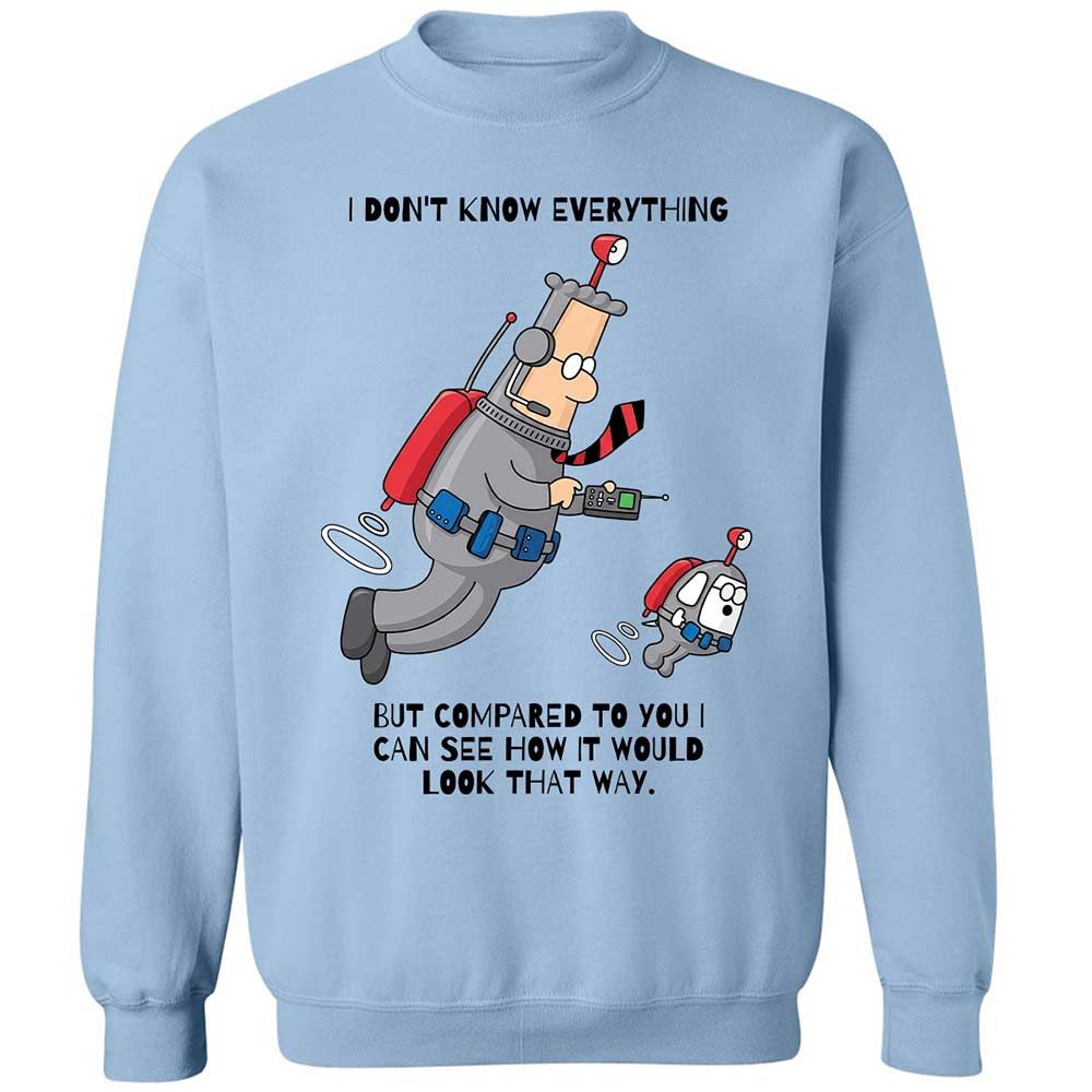 I don't know everything - Light Blue - 4