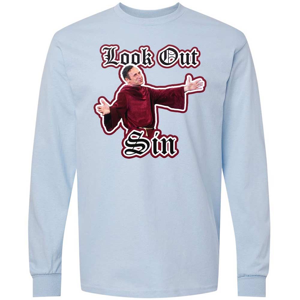 Long Sleeve T-Shirt - PWN31GLK - Light Blue - 4