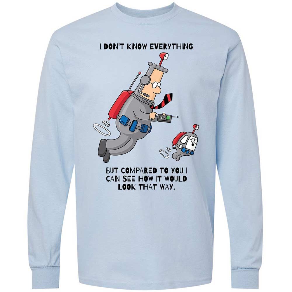 I don't know everything - Light Blue - 4