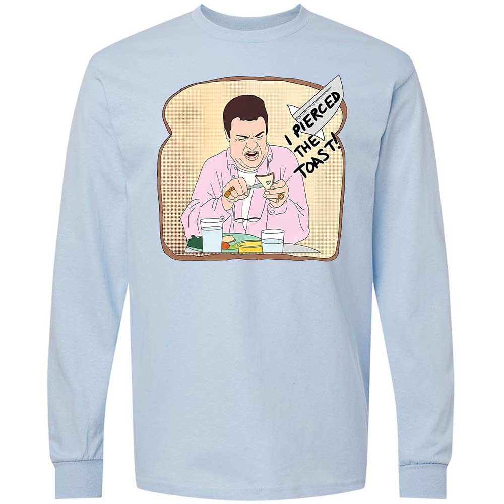Long Sleeve T-Shirt - ZWZNQVXF - Light Blue - 4