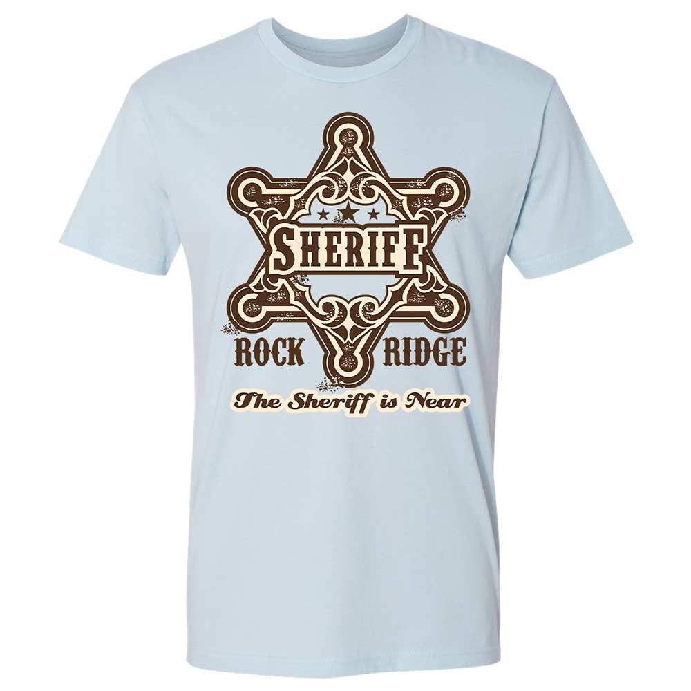 The Sheriff of Rockridge is Near! - Light Blue - 4