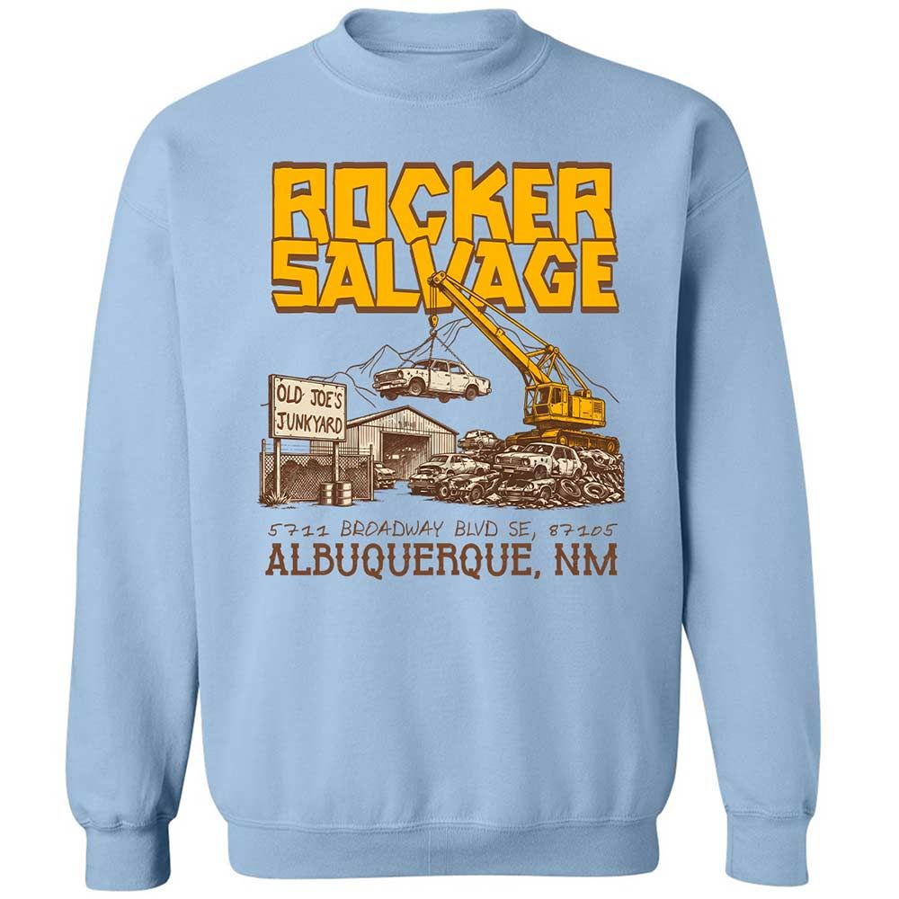 Classic Unisex Sweatshirt - 9A4XVVQA - Light Blue - 4