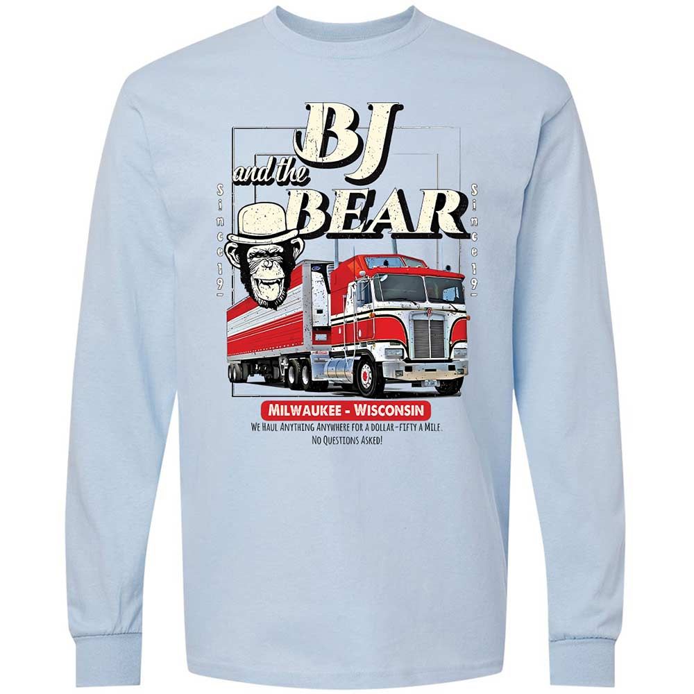 Long Sleeve T-Shirt - GG8X2JE7 - Light Blue - 4