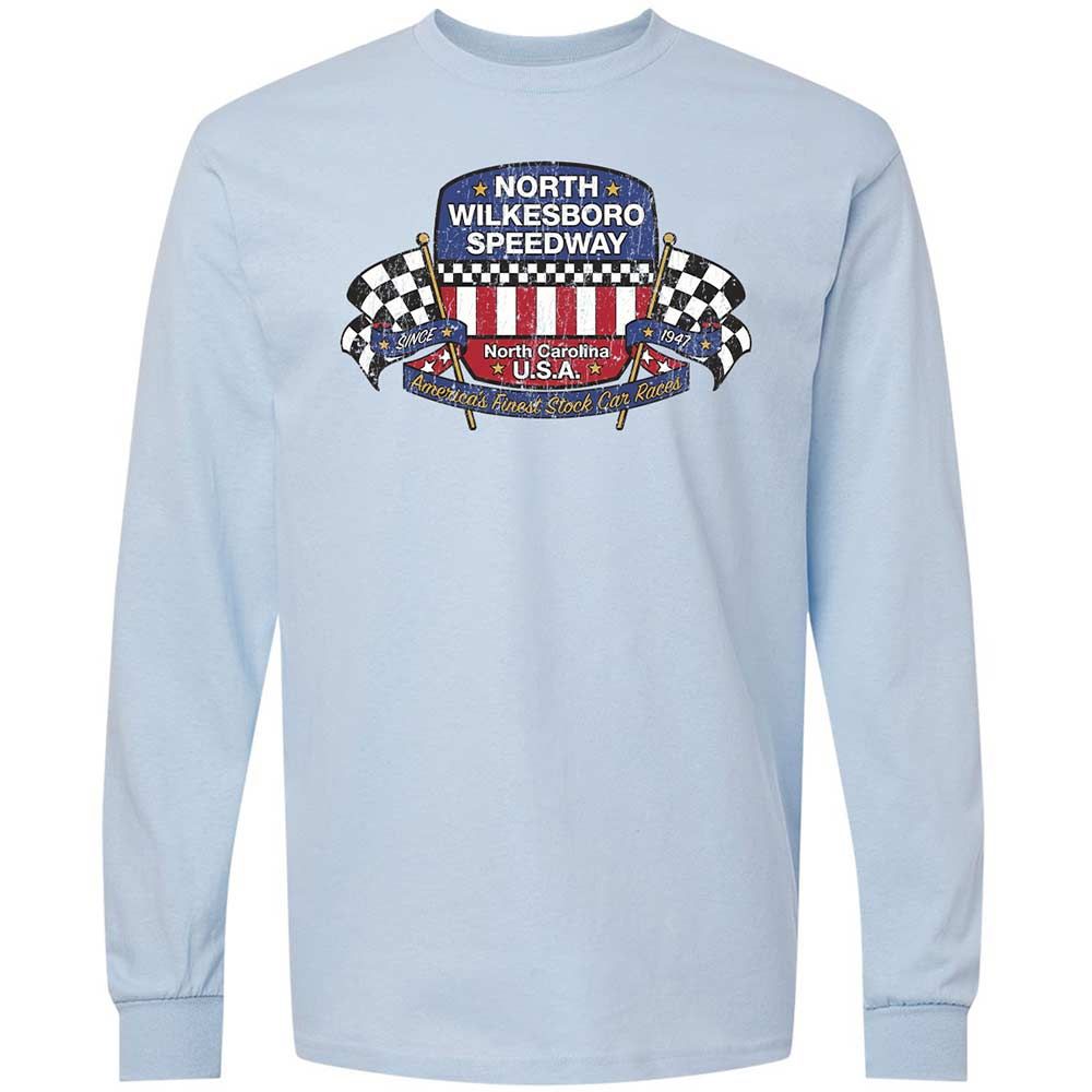 Long Sleeve T-Shirt - J9VMHLNY - Light Blue - 4