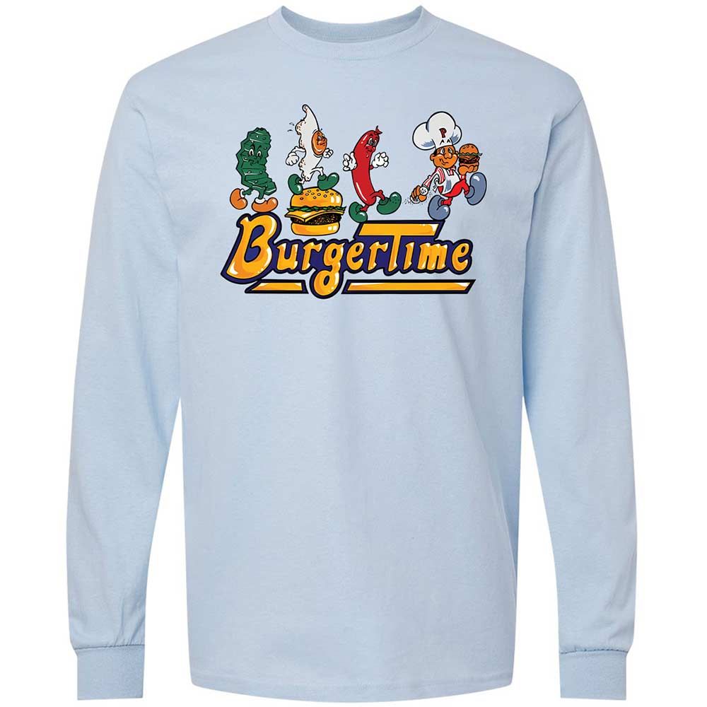 BurgerTime - Light Blue - 4