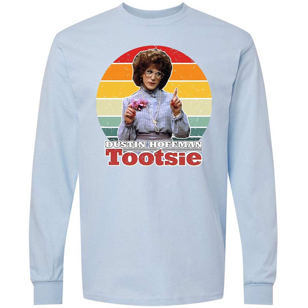 Long Sleeve T-Shirt - CXHR9R7C - Light Blue - 4