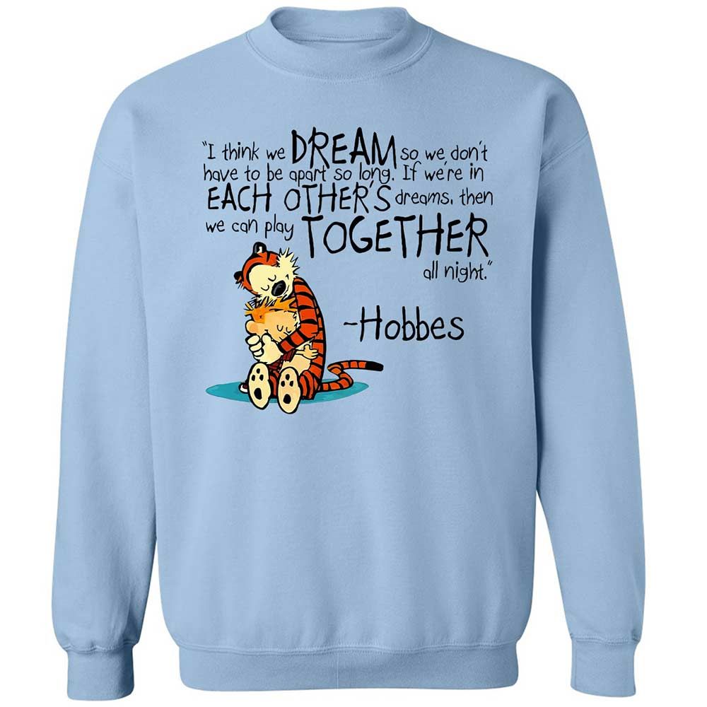 Calvin Hobbes Dreams - Light Blue - 4