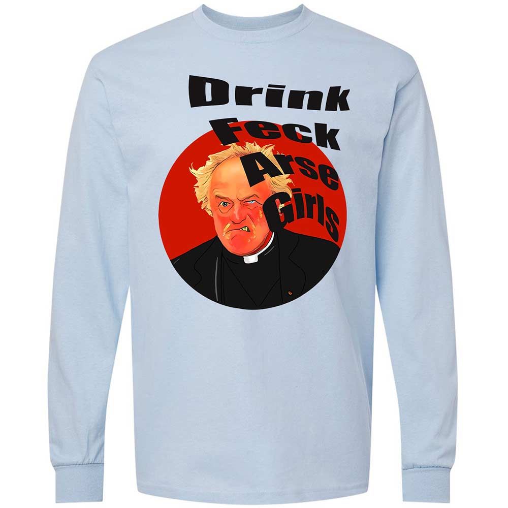 Long Sleeve T-Shirt - YWNVAZJB - Light Blue - 4